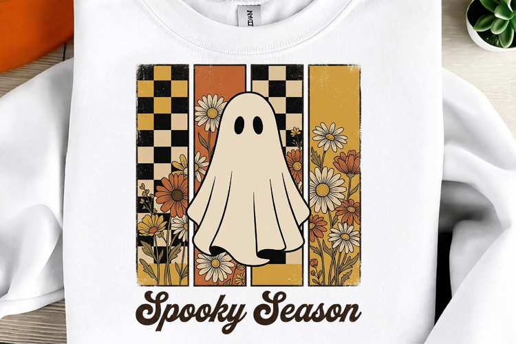 Spooky Season Halloween Sublimation Design