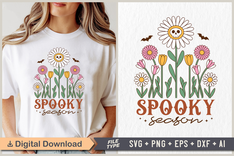 Spooky Season SVG | Halloween PNG | Spooky Halloween Clipart
