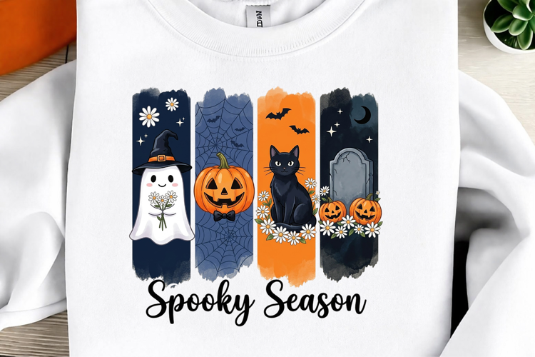 Spooky Season Png, Vintage Halloween Ghost
