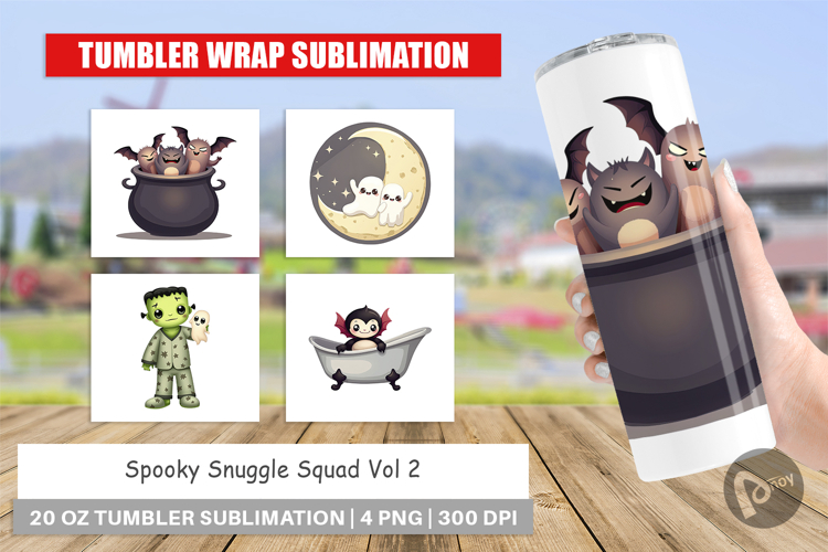 Halloween Tumbler Wrap Image 9