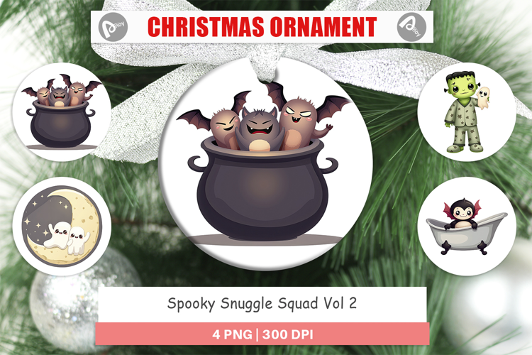 Ornament Snuggle Spooky Squad