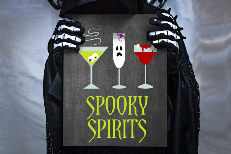 Spooky Spirits Halloween SVG File