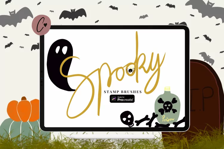 Halloween Brushes for Procreate