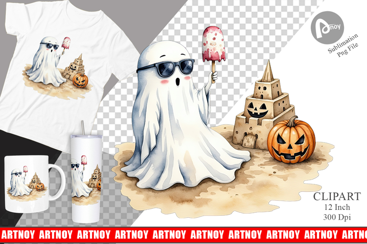 Ghosts Clipart Image 18