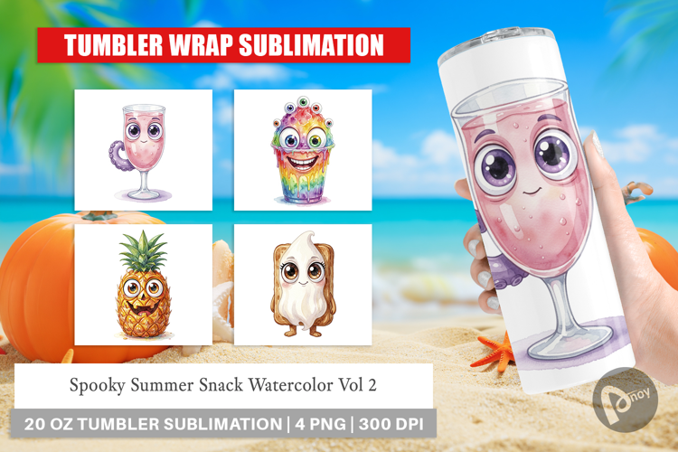 Spooky Summer Snack Tumbler