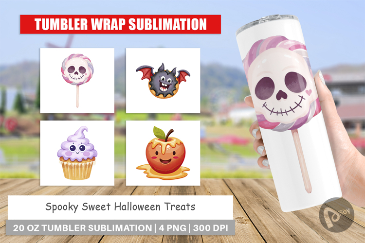 Halloween Tumbler Wrap Image 10