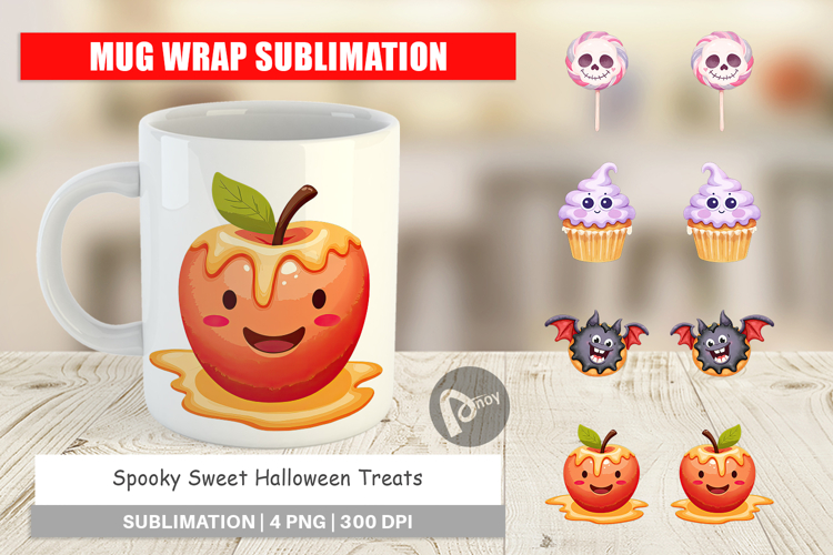 Mug Wrap Spooky Sweet Treats