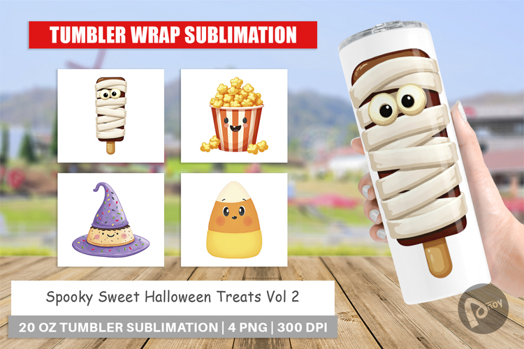 Halloween Tumbler Wrap Image 8