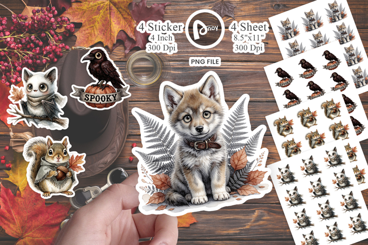 Terracotta Desert Animals Sticker