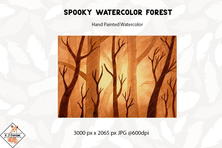 Watercolor Forest