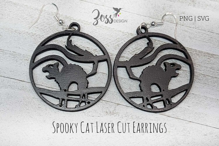 Spooky Halloween Black Cat example image 1