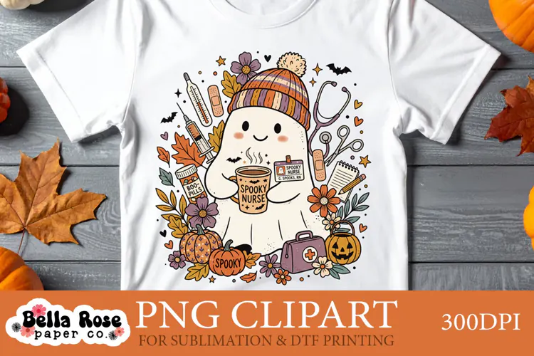 Spooky Nurse | Halloween Ghost | PNG Clipart