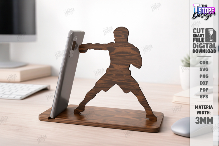 Sport Phone Stand Laser Cut | Gym and Dance | Phone Holder