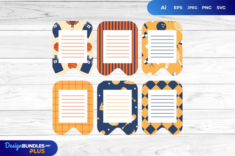 Sport Shaped Journaling Pages