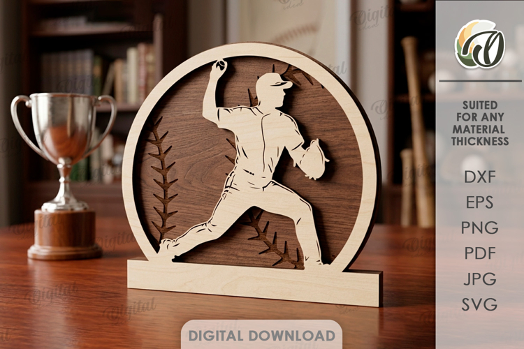 Baseball Silhouette Svg Image 5