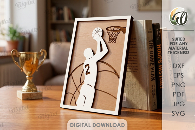 Basketball Silhouette Svg Image 2