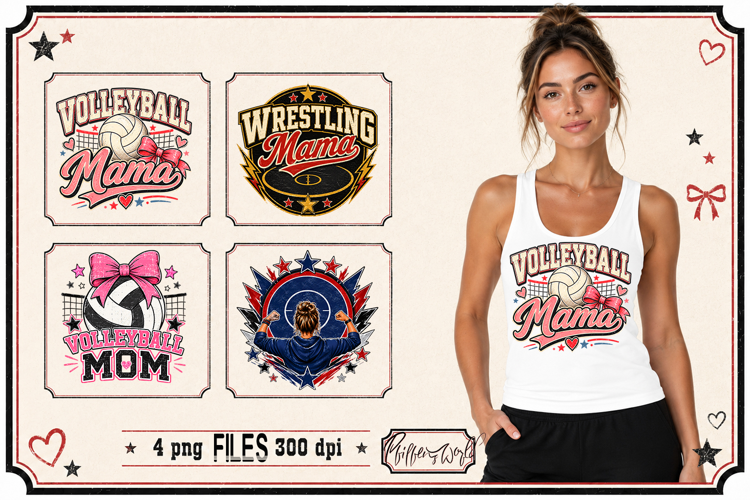 Sports Mom | Game Day Mom Quotes | Volleyball | Wrestling