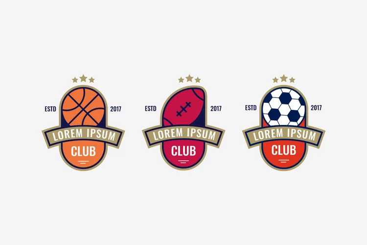 Sports Vintage Logo Labels