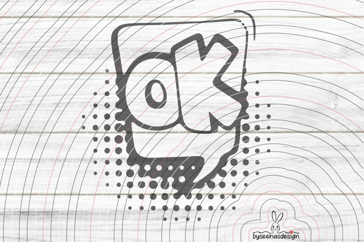 Speech Bubble Ok Cutting File SVG DXF