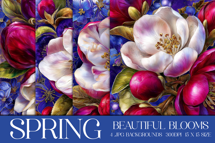 Spring Backgrounds, Spring Season Flowers Backgrounds, s2