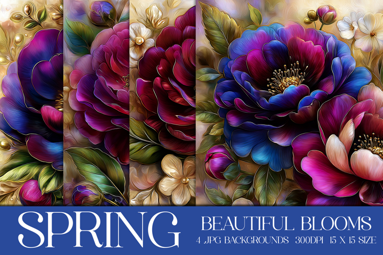 Spring Backgrounds, Spring Season Flowers Backgrounds, s6