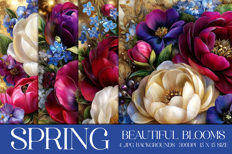 Spring Backgrounds, Spring Season Flowers Backgrounds, s8