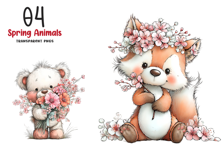 Spring Animals Clipart