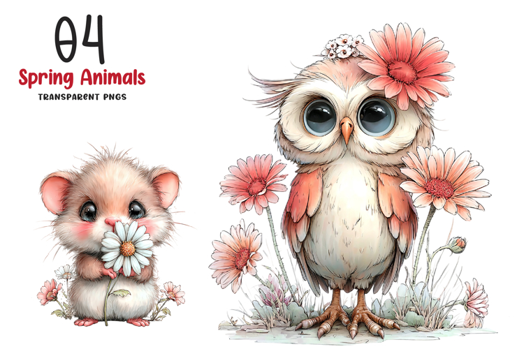Spring Animals Clipart