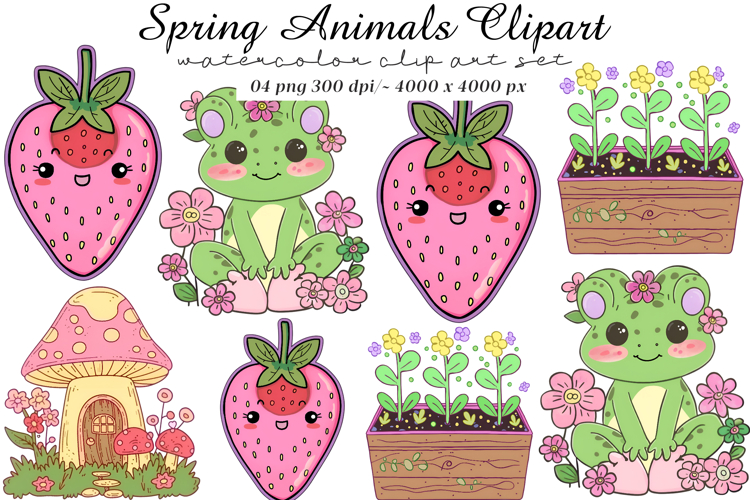 Spring Animals Clipart
