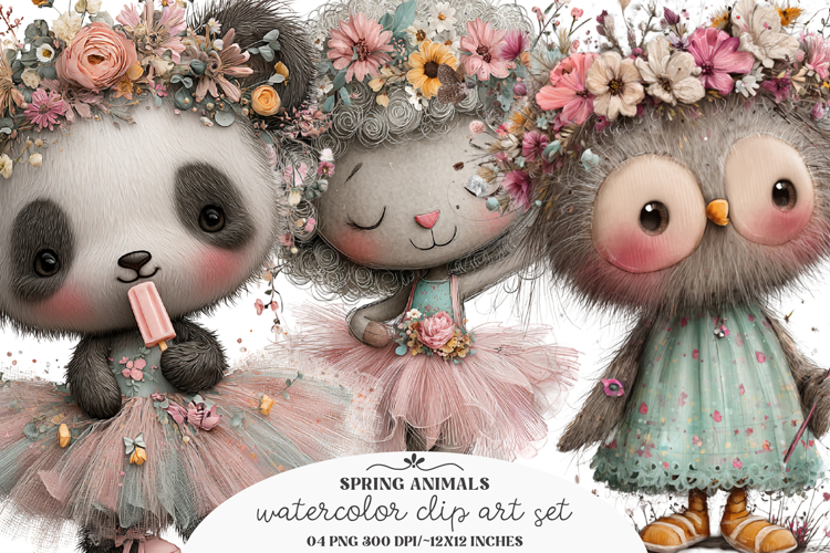 Spring animals clipart - Spring animals Png