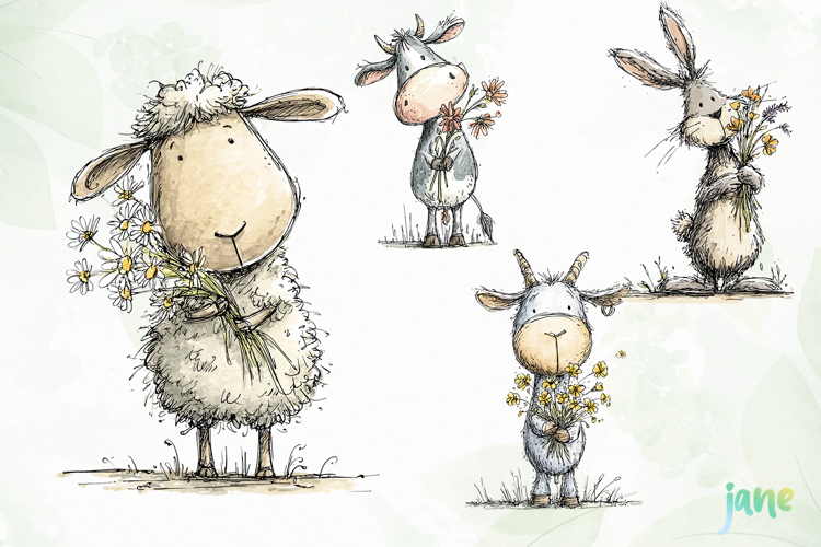 Cute Spring Clipart Image 4