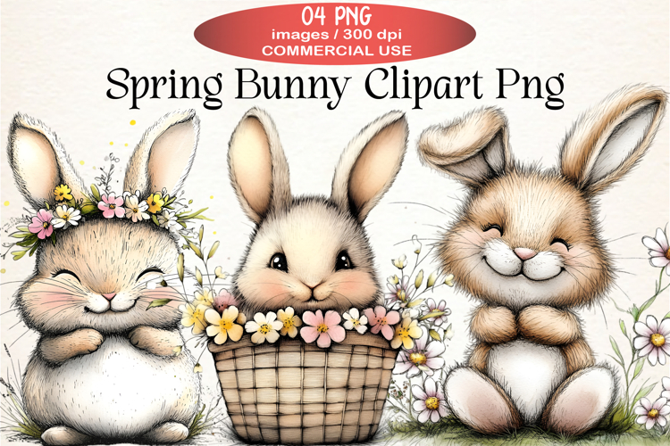 Spring Bunny Clipart