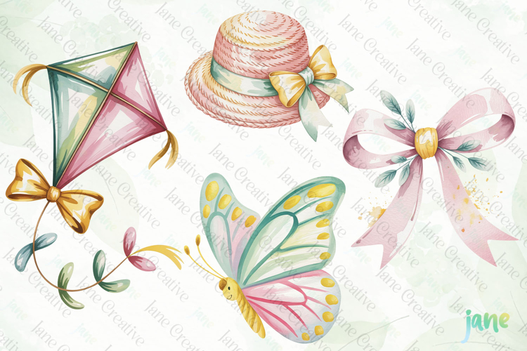 Cottage Spring Clipart