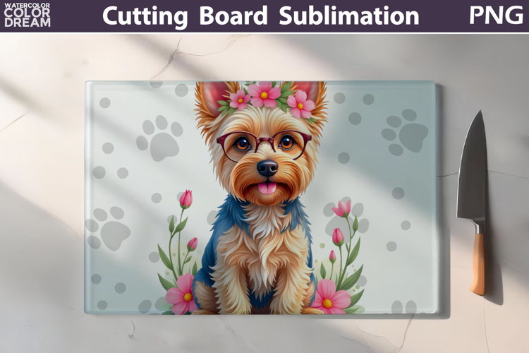 Yorkie Clipart Image 4