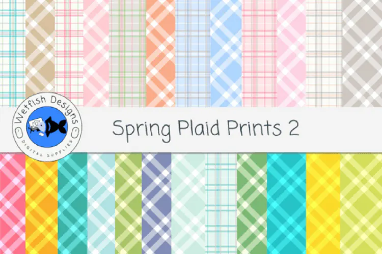 Spring Plaid Papers 2
