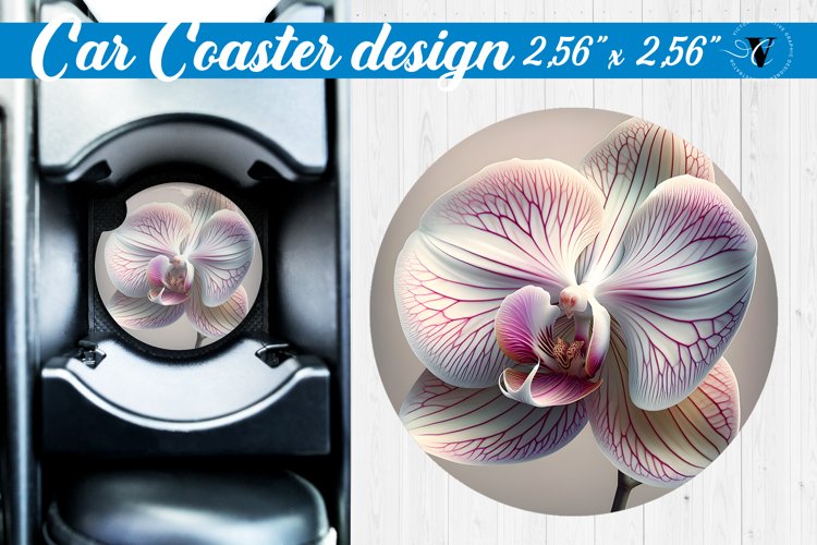 Car Coaster | Flowers Car coaster