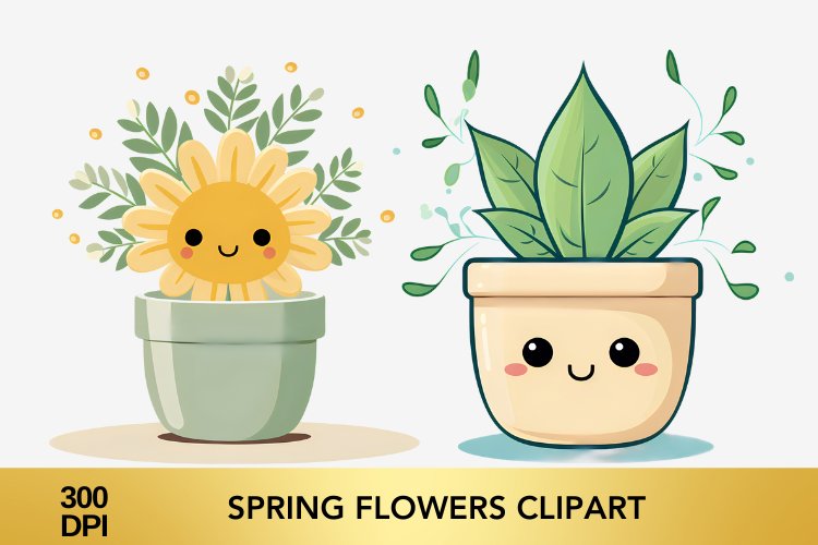 Cute Spring Clipart Image 4