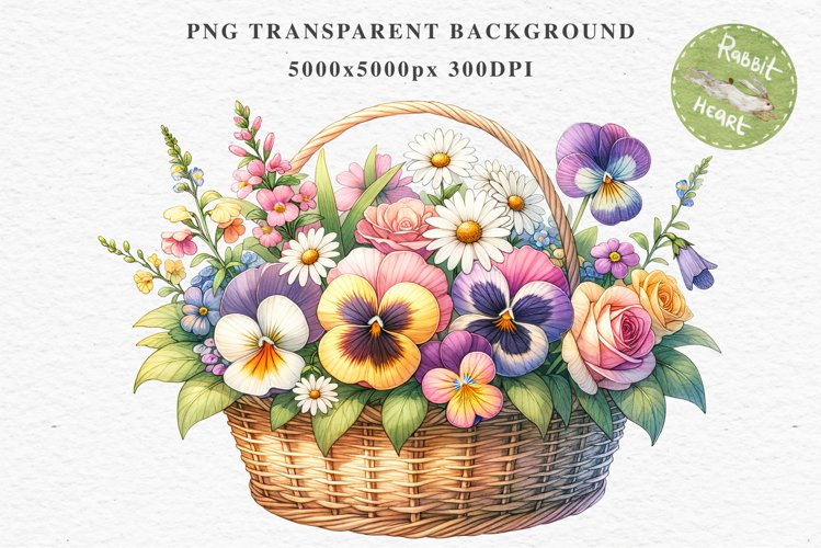 Transparent Background Flower Clipart Image 12