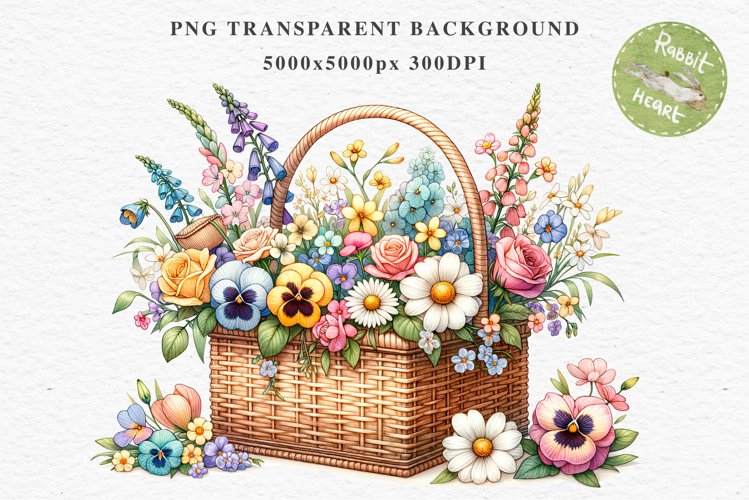 Transparent Background Flower Clipart Image 20