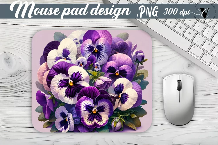 Mouse Pad | Spring flowers