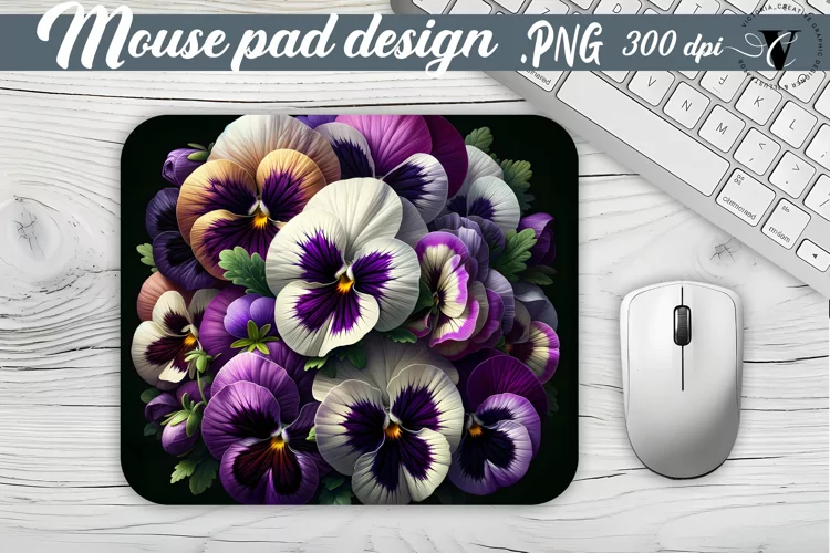 Mouse Pad | Spring flowers