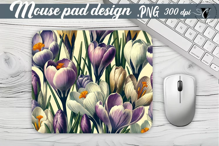 Mouse Pad | Spring flowers