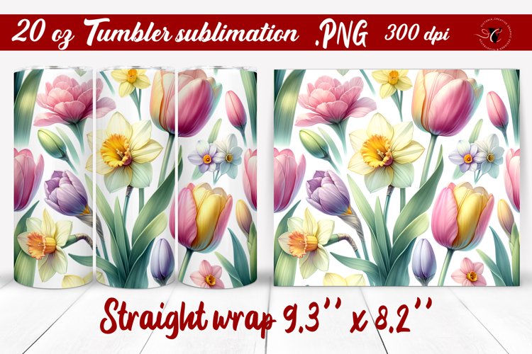 20 Oz Sublimation Tumbler Wrap