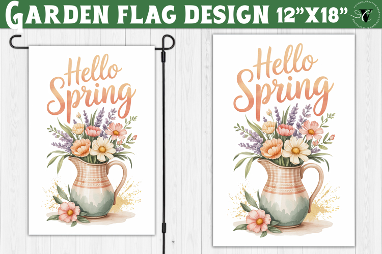 Garden Flag Sublimation Designs Image 24