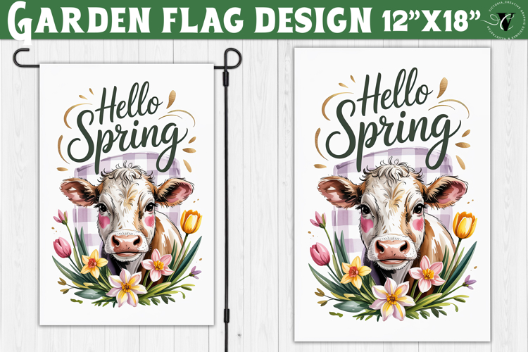 Garden Flag Sublimation Designs Image 19