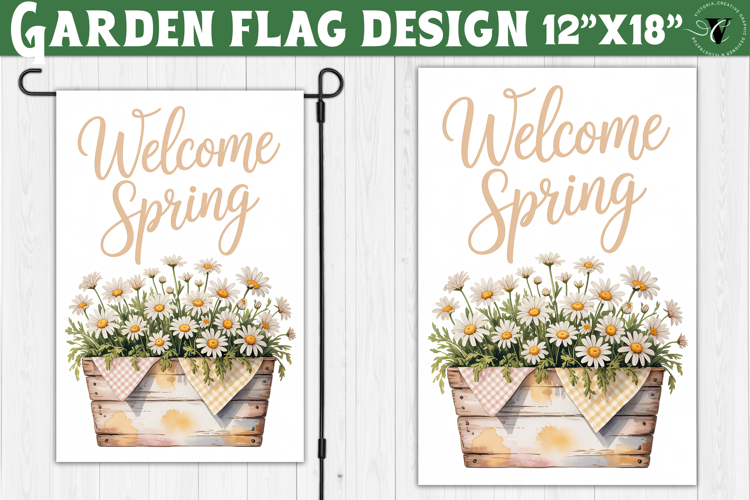 Garden Flag Sublimation Designs Image 11
