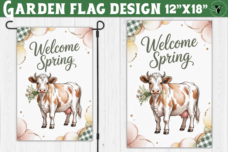 Garden Flag Sublimation Designs Image 4