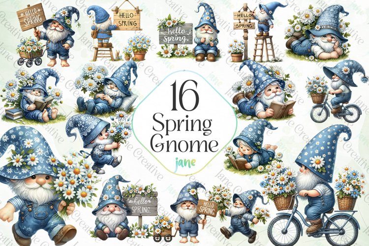 Gnome Clipart Image 9
