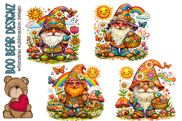 80s Vibing Gnomes 80s