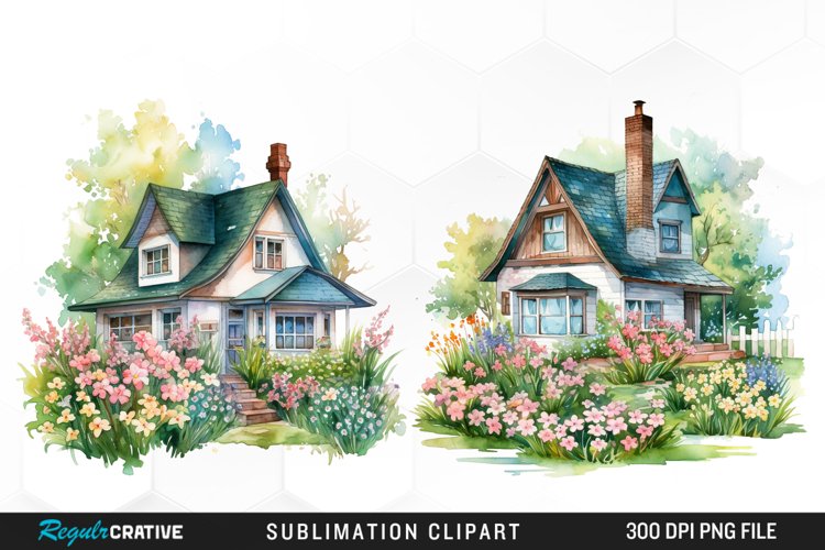 Spring Watercolor Clipart Image 11